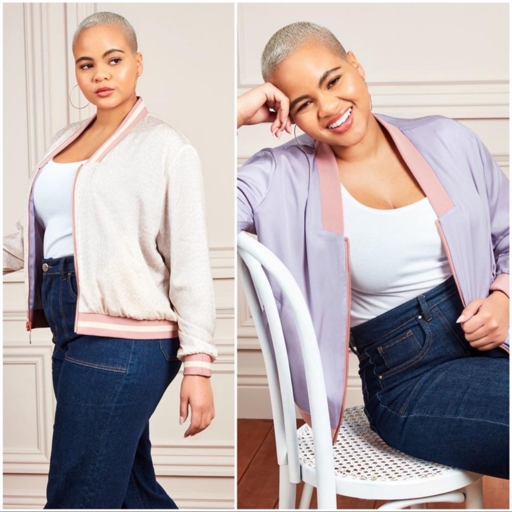 Stella and dot reversible light weight jacket